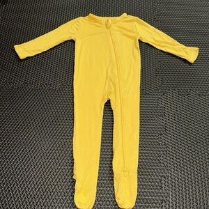 Kyte Baby Footie - Size 6-12 Months - Butter Yellow